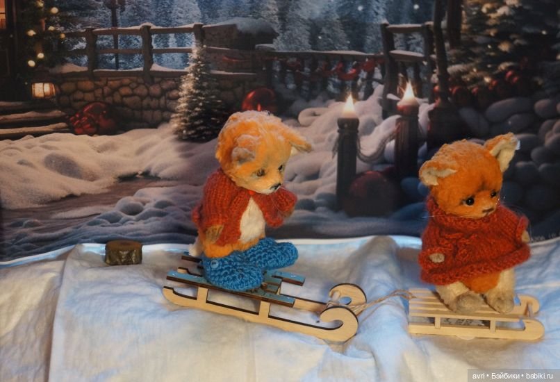 Случай на горке - Авторская игрушка | Бэйбики Случай на горке - Авторская игрушка (фото 4)