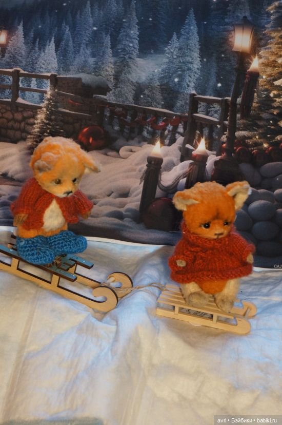 Случай на горке - Авторская игрушка | Бэйбики Случай на горке - Авторская игрушка (фото 3)