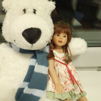 Солнечный лучик морозной зимой