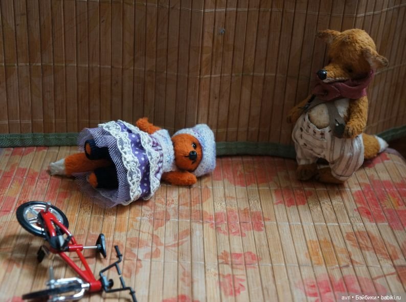 Встреча на горке — Авторские мишки Тедди и друзья: фото (фото 4)