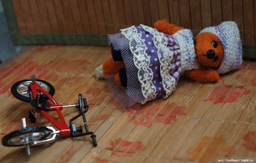 Встреча на горке — Авторские мишки Тедди и друзья: фото (фото 3)