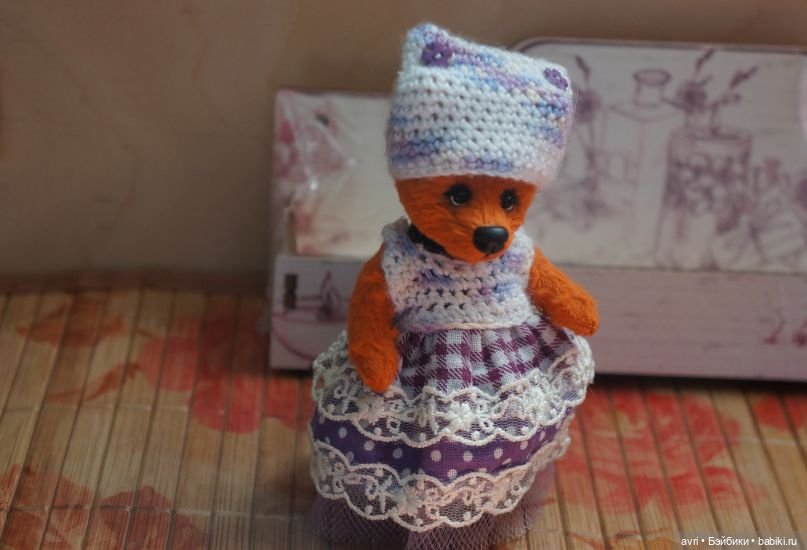 Анфиса спешит за радугой — Авторские мишки Тедди и друзья: фото (фото 4)