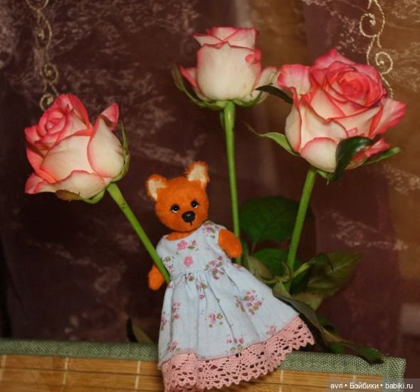 Анфиса спешит за радугой — Авторские мишки Тедди и друзья: фото (фото 7)