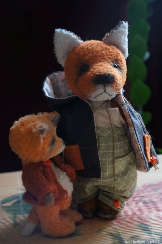 Беда в лисьем доме — Авторские мишки Тедди и друзья: фото (фото 4)
