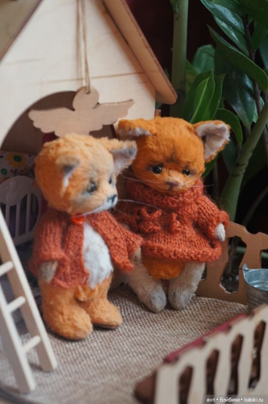 Счастливые лисята Алик и Алиска (фото 3)