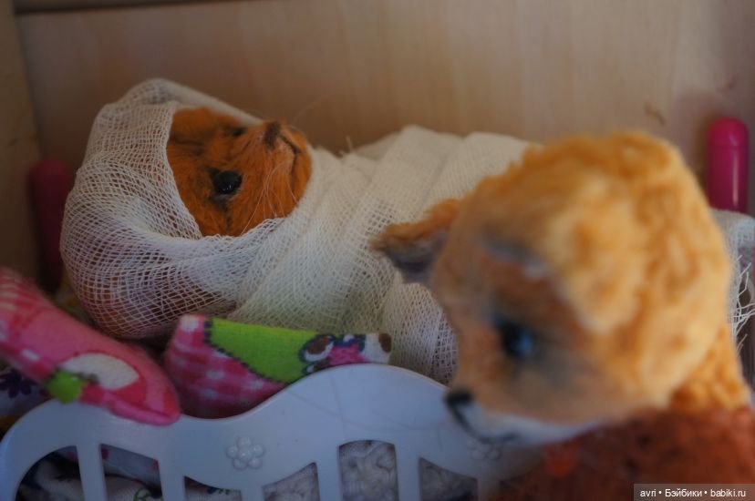 Алиса поправляется — Авторские мишки Тедди и друзья: фото (фото 3)