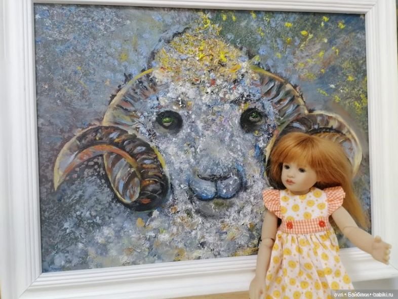 Цвет настроения... синий — Куклы Heidi Plusczok (Хайди/Хейди Плюсчок) — фото (фото 10)