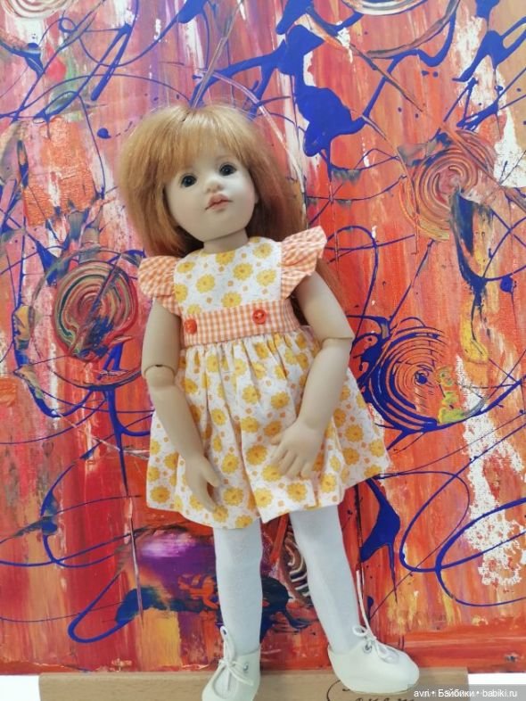 Цвет настроения... синий — Куклы Heidi Plusczok (Хайди/Хейди Плюсчок) — фото (фото 8)