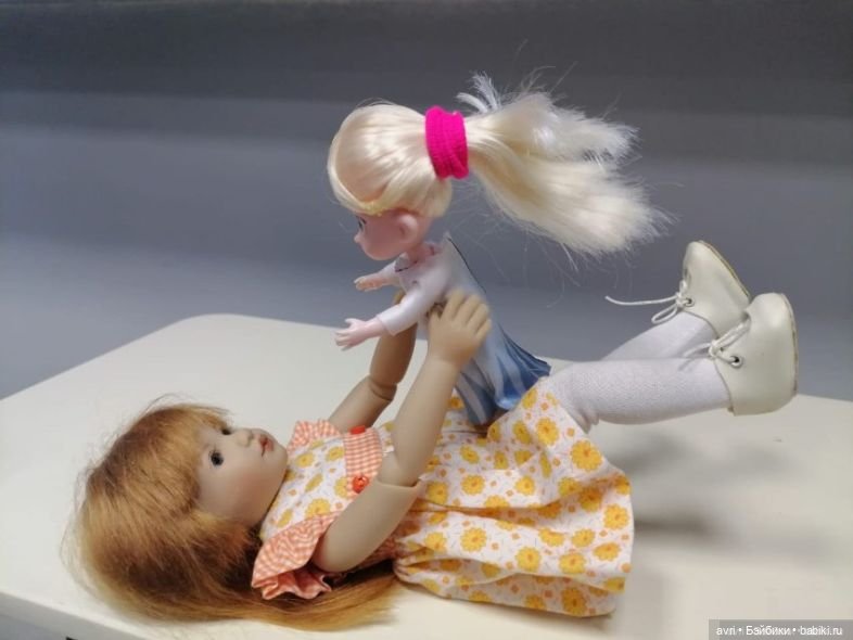 Цвет настроения... синий — Куклы Heidi Plusczok (Хайди/Хейди Плюсчок) — фото