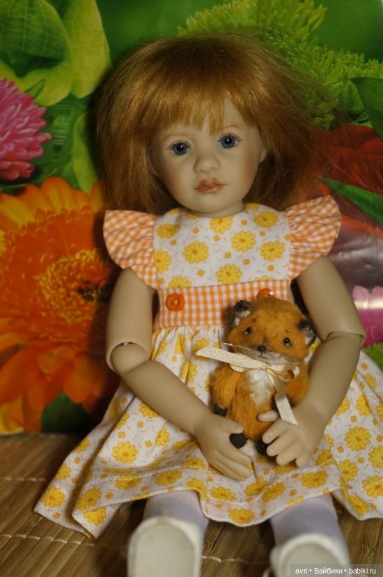 Цвет настроения... синий — Куклы Heidi Plusczok (Хайди/Хейди Плюсчок) — фото (фото 4)