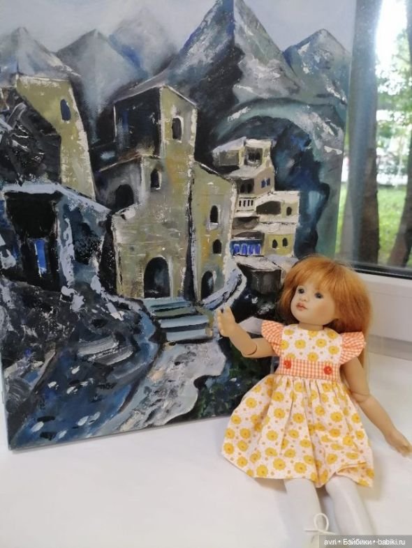 Цвет настроения... синий — Куклы Heidi Plusczok (Хайди/Хейди Плюсчок) — фото (фото 7)