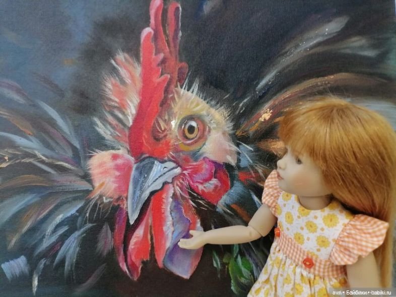 Цвет настроения... синий — Куклы Heidi Plusczok (Хайди/Хейди Плюсчок) — фото (фото 9)