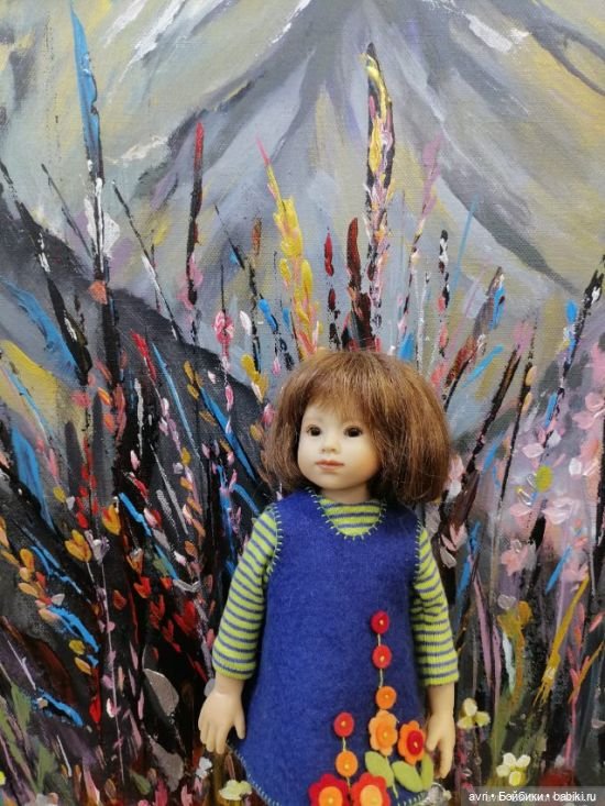 Наша маленькая путешественница Кати