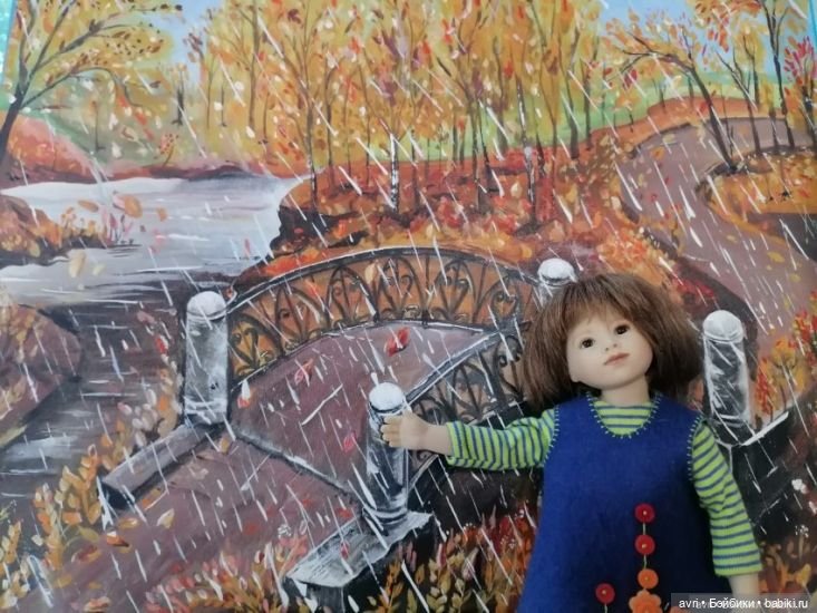 Наша маленькая путешественница Кати