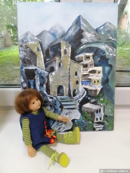 Наша маленькая путешественница Кати