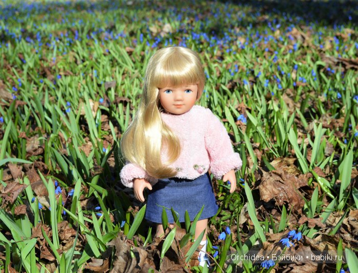 Весенняя прогулка Элеи и Софи. Elea Kathe Kruse и Sophie Kathe Kruse (фото 6)