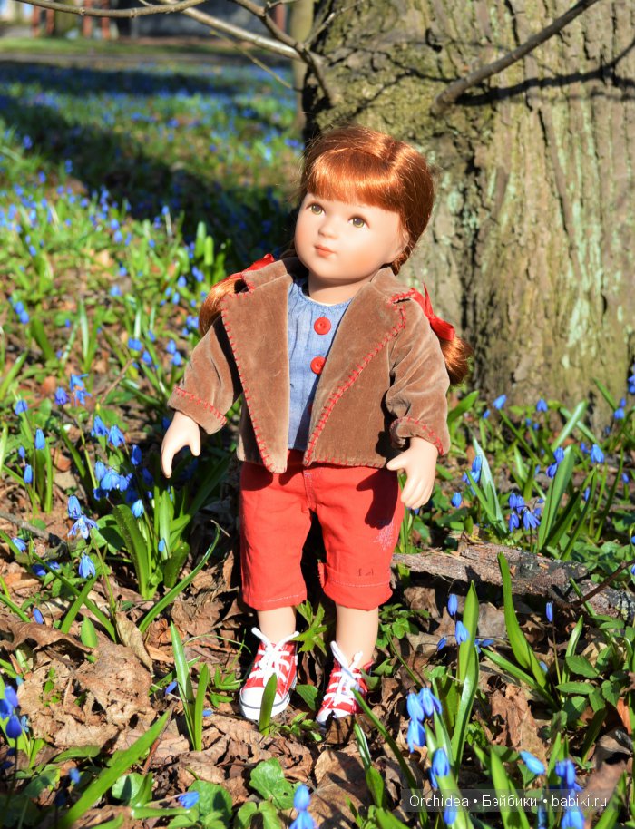 Весенняя прогулка Элеи и Софи. Elea Kathe Kruse и Sophie Kathe Kruse (фото 9)