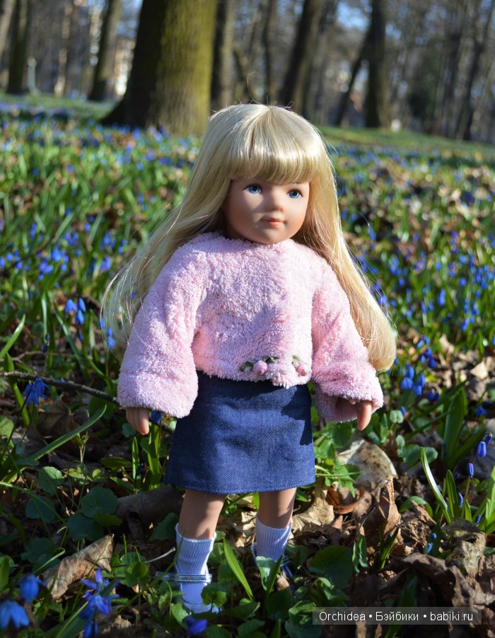 Весенняя прогулка Элеи и Софи. Elea Kathe Kruse и Sophie Kathe Kruse (фото 5)