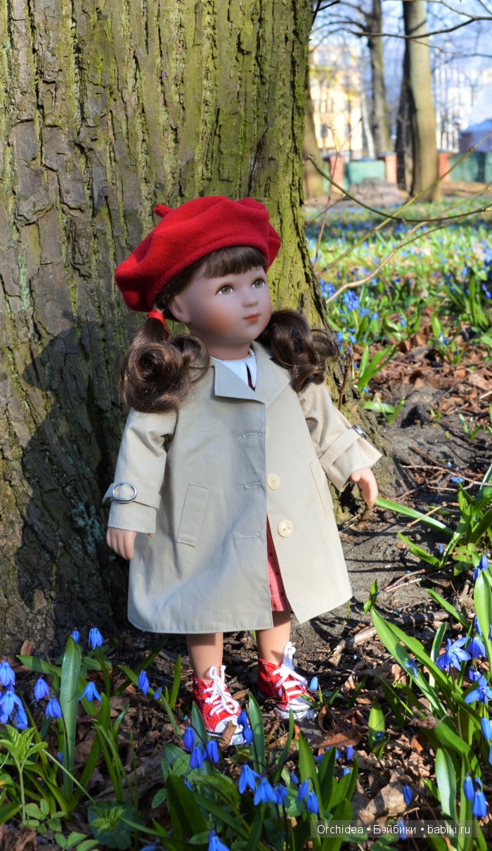 Весенняя прогулка Элеи и Софи. Elea Kathe Kruse и Sophie Kathe Kruse