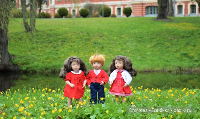 Мои минуш на прогулке Minouche Kathe Kruse (фото 7)