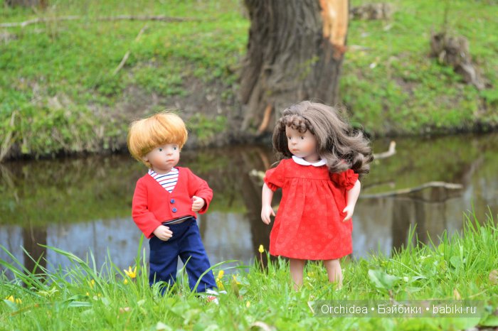 Мои минуш на прогулке Minouche Kathe Kruse (фото 3)