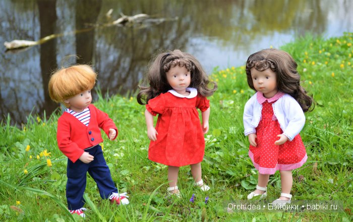 Мои минуш на прогулке Minouche Kathe Kruse (фото 4)