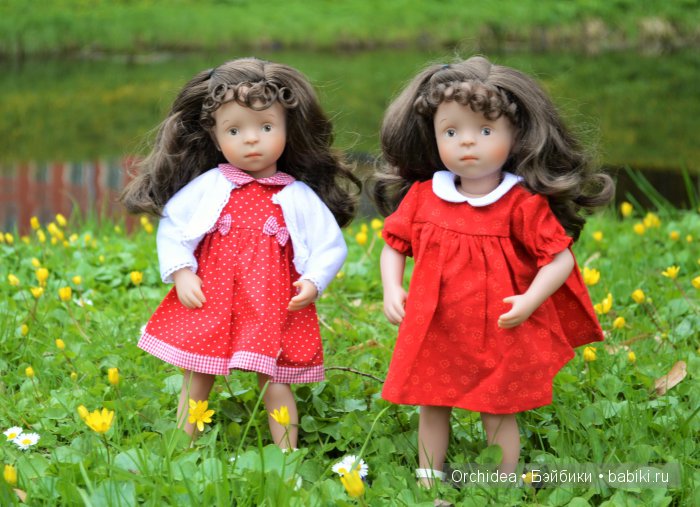 Мои минуш на прогулке Minouche Kathe Kruse (фото 2)