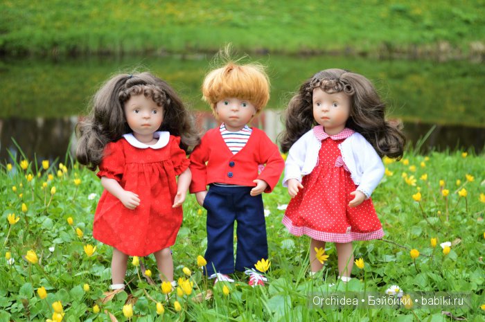 Мои минуш на прогулке Minouche Kathe Kruse (фото 8)