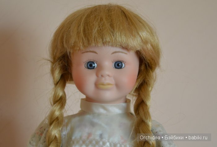 Фарфоровая кукла Роза - наша английская гостья. The Classique Collection doll Rosa (фото 4)