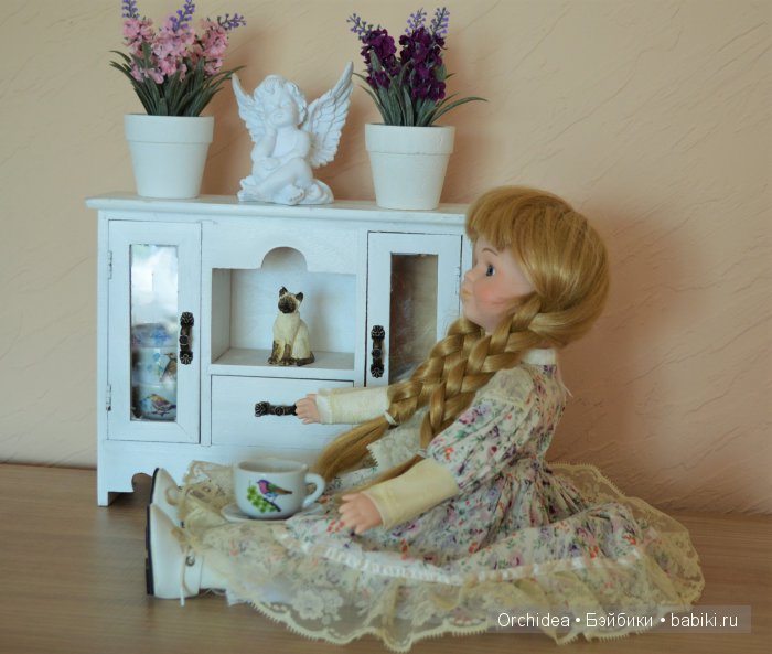 Фарфоровая кукла Роза - наша английская гостья. The Classique Collection doll Rosa (фото 10)