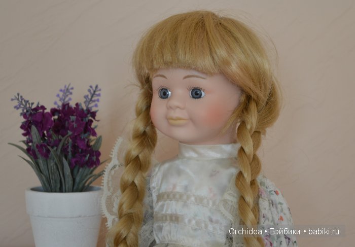 Фарфоровая кукла Роза - наша английская гостья. The Classique Collection doll Rosa (фото 3)