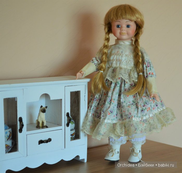 Фарфоровая кукла Роза - наша английская гостья. The Classique Collection doll Rosa (фото 2)