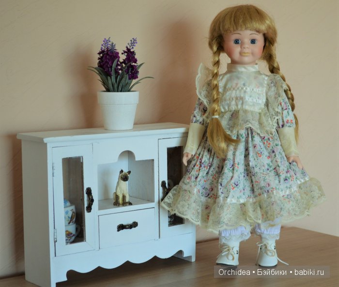 Фарфоровая кукла Роза - наша английская гостья. The Classique Collection doll Rosa (фото 7)