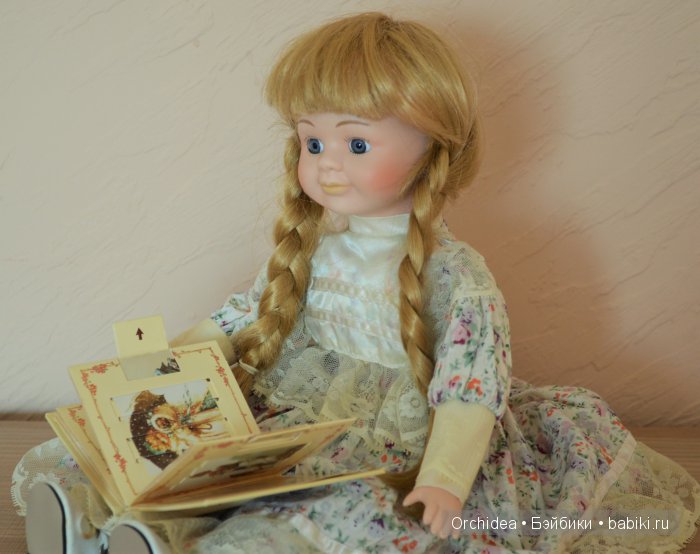 Фарфоровая кукла Роза - наша английская гостья. The Classique Collection doll Rosa (фото 9)