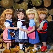 Октоберфест с минушками. Minouche Kathe Kruse