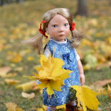 Осеннее настроение и новенькая девочка Меган Megan Zwergnase Junior