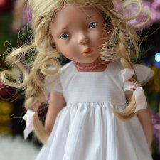 Рождественский ангелочек Ирмхен. Zwergnase Irmchen