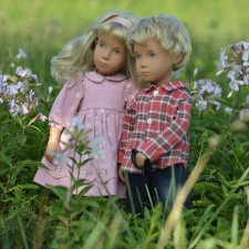 Прогулка с Сашей и Грегором. Sasha dolls