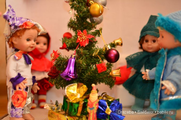 Наш Новый год — Новый год и Рождество: праздничные фото кукол (фото 10)