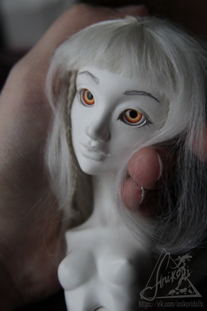 Моя кукла ручной работы Фиби. Окончание работы над новой мастер моделью под полиуретан (фото 9)