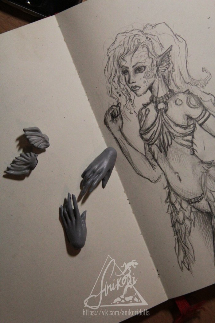 Моя кукла ручной работы Фиби. Окончание работы над новой мастер моделью под полиуретан (фото 2)