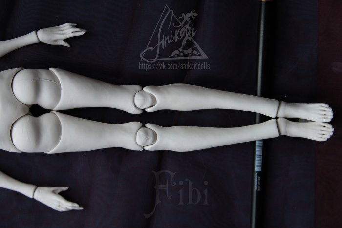 Моя кукла ручной работы Фиби. Окончание работы над новой мастер моделью под полиуретан (фото 8)