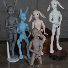 Заказ полиуретанового зайца Renny