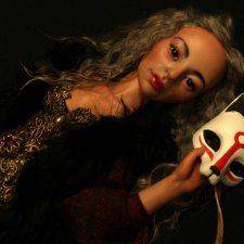 Кицунэ. Авторская кукла