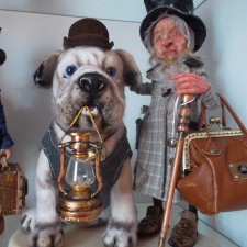 Эльф-коротышка. Кукла ручной работы