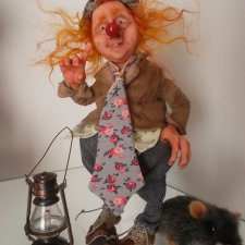 Ну, очень я обаятельный! Куклы ручной работы