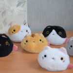 Коллекция моего сына. Не куклы -  кошки.