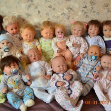 Моя коллекция анатомически корректных малышей