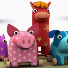 Помогите Деду Морозу найти (купить, заказать) игрушки из м/ф "Деревяшки"