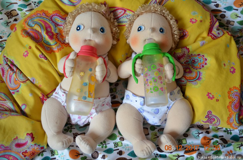 Rubens Barn двойняшки 46 см милоты (фото 3)